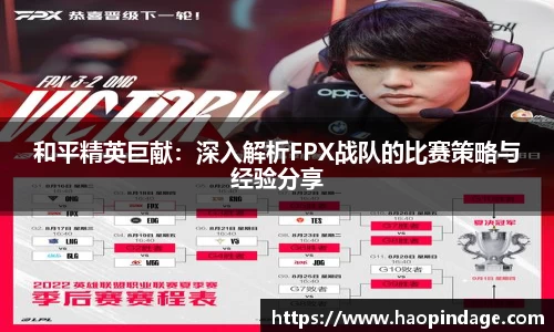 和平精英巨献：深入解析FPX战队的比赛策略与经验分享