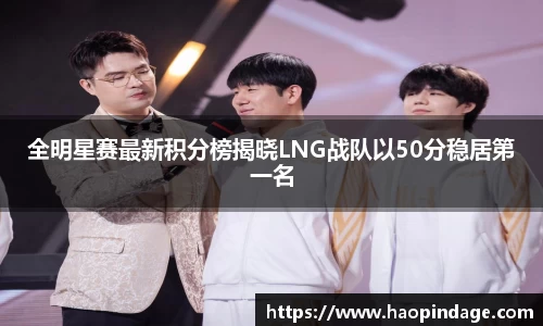 全明星赛最新积分榜揭晓LNG战队以50分稳居第一名