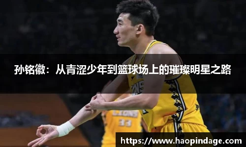 孙铭徽：从青涩少年到篮球场上的璀璨明星之路